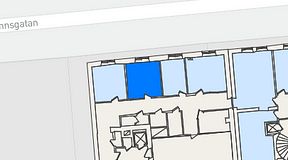 
							Planritning för KG10 Kungsgatan 8, 1 privata rum, 13 m²