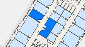 
							Planritning för Convendum Sundbyberg, 3 privata rum, 34 m²