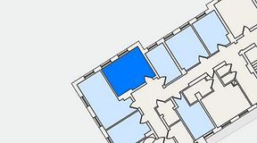 
							Planritning för Växthuset Föreningsgatan, 1 privata rum, 22 m²