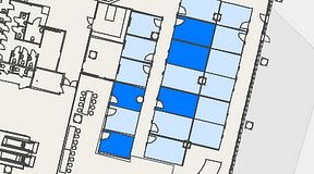 
							Planritning för Convendum Fleminggatan 18, 5 privata rum, 69 m²