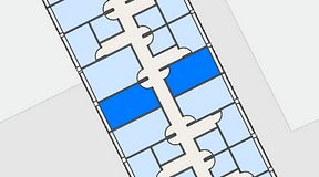 
							Planritning för Regus Rotsunda, 2 privata rum, 30 m²