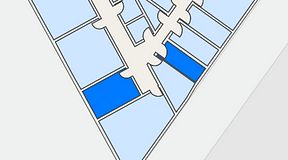 
							Planritning för Quick Office Bromma Blocks, 2 privata rum, 23 m²