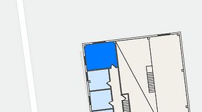 
							Planritning för Växthuset Elbegatan, 1 privata rum, 23 m²