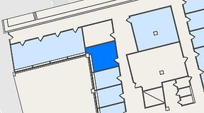Planritning för THE WORKS Medborgarplatsen, 1 privata rum, 17 m²