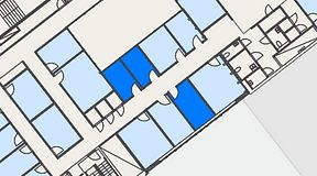 
							Planritning för Convendum Avenyn, 3 privata rum, 29 m²
