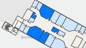 
							Planritning för Växthuset Stensjögatan, 5 privata rum, 110 m²