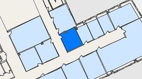 Planritning för United Spaces Waterfront Klarabergsviadukten, 1 privata rum, 14 m²