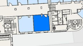 
							Planritning för Convendum Kungsgatan 9, 1 privata rum, 23 m²