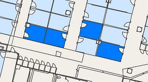 
							Planritning för Convendum Fleminggatan 18, 4 privata rum, 51 m²