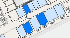 
							Planritning för 7A Posthuset, Vasagatan 28, 3 privata rum, 48 m²