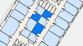 
							Planritning för Convendum Sundbyberg, 3 privata rum, 27 m²