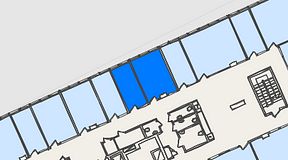 
							Planritning för 7A Odenplan, Norrtullsgatan 6, 2 privata rum, 27 m²