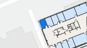 
							Planritning för Workopolis, 1 privata rum, 7 m²