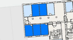 
							Planritning för Convendum Kungsgatan 9, 5 privata rum, 76 m²
