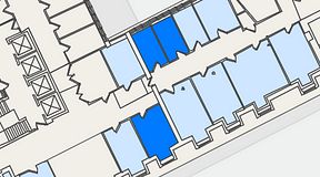 
							Planritning för 7A Posthuset, Vasagatan 28, 3 privata rum, 37 m²