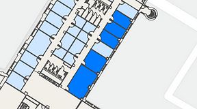 
							Planritning för Convendum Sundbyberg, 5 privata rum, 119 m²