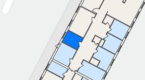
							Planritning för SFL 7, 1 privata rum, 10 m²
