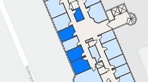 
							Planritning för Regus Helsingborg Södergatan, 4 privata rum, 42 m²