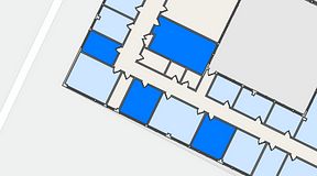 
							Planritning för Quick Office Älvsjö, 4 privata rum, 69 m²