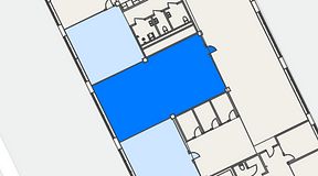 
							Planritning för Fabriken Textilgatan 33, 1 privata rum, 67 m²