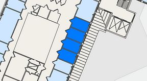 
							Planritning för FASTOFFICE Johanneslundsvägen 12, 4 privata rum, 32 m²