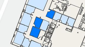 Planritning för Regus Östermalmstorg, 3 privata rum, 24 m²