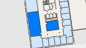 
							Planritning för Spaces Nordenskiöldsgatan, 2 privata rum, 63 m²