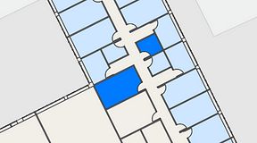 
							Planritning för Regus Rotsunda, 2 privata rum, 22 m²