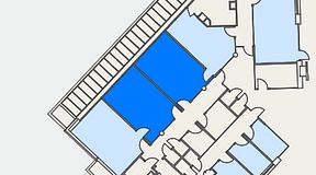 
							Planritning för Helio Frösundavik, 2 privata rum, 58 m²