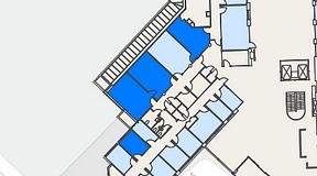 
							Planritning för Helio Frösundavik, 4 privata rum, 91 m²