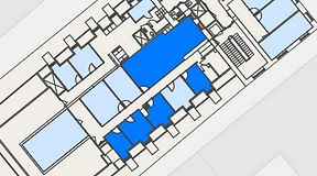 
							Planritning för Spaces Gamla Stan, 5 privata rum, 97 m²