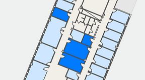 
							Planritning för Växthuset Jägershillgatan, 4 privata rum, 54 m²