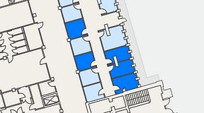 
							Planritning för High Court Börshuset, 5 privata rum, 56 m²