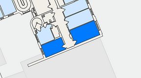 
							Planritning för Genetor Elverket, 2 privata rum, 32 m²