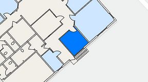 Planritning för Easy Office Kungsängen, 1 privata rum, 13 m²