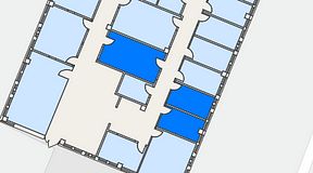 
							Planritning för Växthuset Jägershillgatan, 3 privata rum, 38 m²