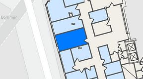 
							Planritning för Entreprenörsgatan Hasselbladshuset, 1 privata rum, 24 m²