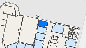 
							Planritning för Regus Jönköping, 1 privata rum, 7 m²