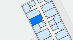 
							Planritning för Regus Rotsunda, 1 privata rum, 15 m²