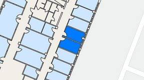 
							Planritning för Växthuset Jägershillgatan, 2 privata rum, 20 m²