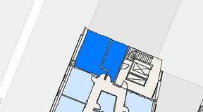 
							Planritning för Regus Östermalmstorg, 2 privata rum, 36 m²