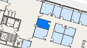
							Planritning för Spaces Umami Park Sundbyberg, 1 privata rum, 13 m²