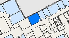 
							Planritning för Spaces Hyllie Vista, 1 privata rum, 18 m²