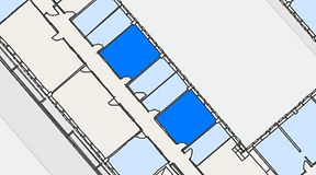 Planritning för Regus Svetsarvägen 15, 2 privata rum, 41 m²