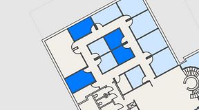 
							Planritning för Regus Kalmar, 4 privata rum, 33 m²