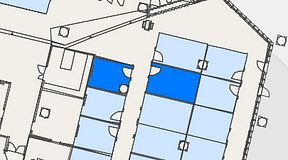 
							Planritning för Convendum Fleminggatan 18, 2 privata rum, 27 m²