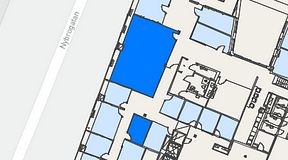 
							Planritning för Regus Östermalmstorg, 2 privata rum, 66 m²