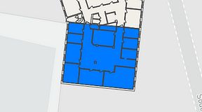 
							Planritning för THE WORKS Medborgarplatsen, 1 privata rum, 311 m²