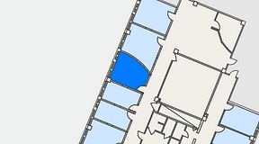 
							Planritning för Växthuset Jägershillgatan, 1 privata rum, 14 m²