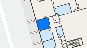 
							Planritning för United Spaces Östra Hamngatan, 1 privata rum, 17 m²